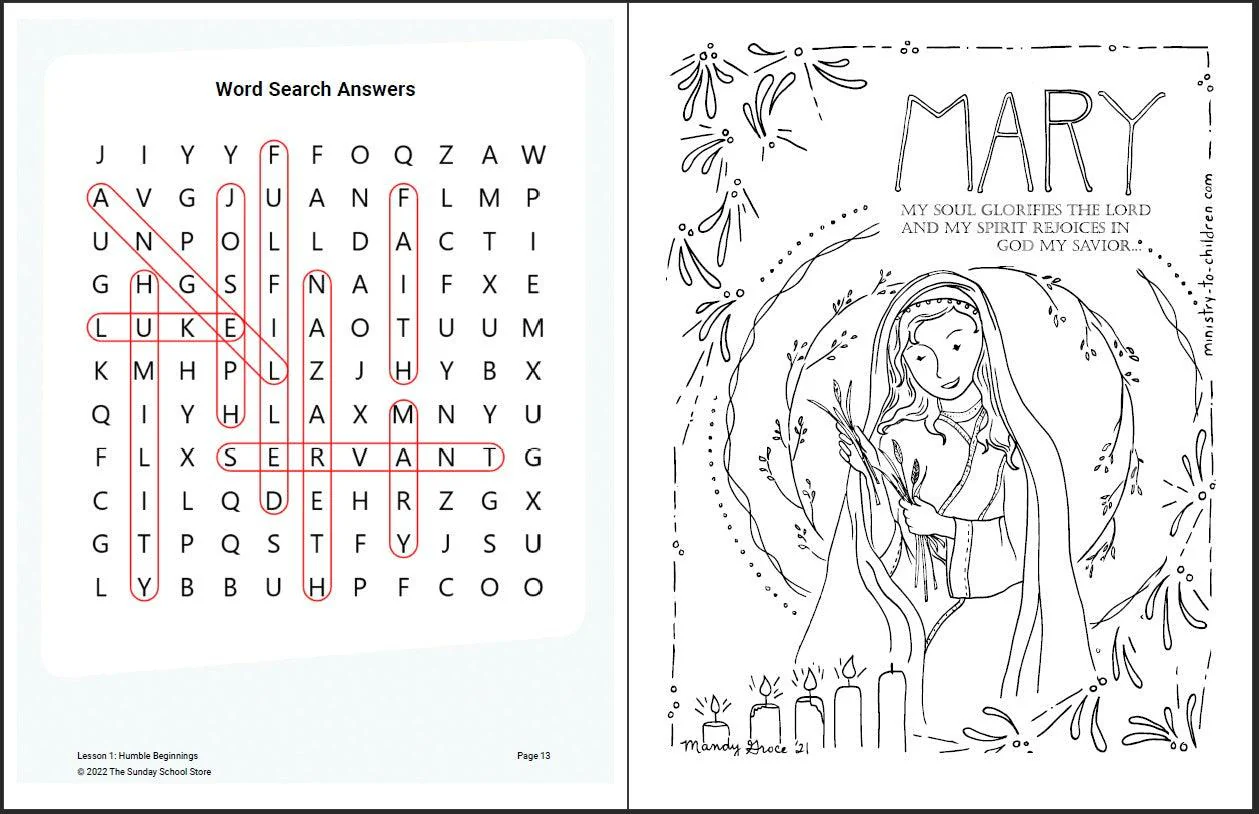 Humble Beginnings: 4-Week Children’s Ministry Curriculum - Image 3