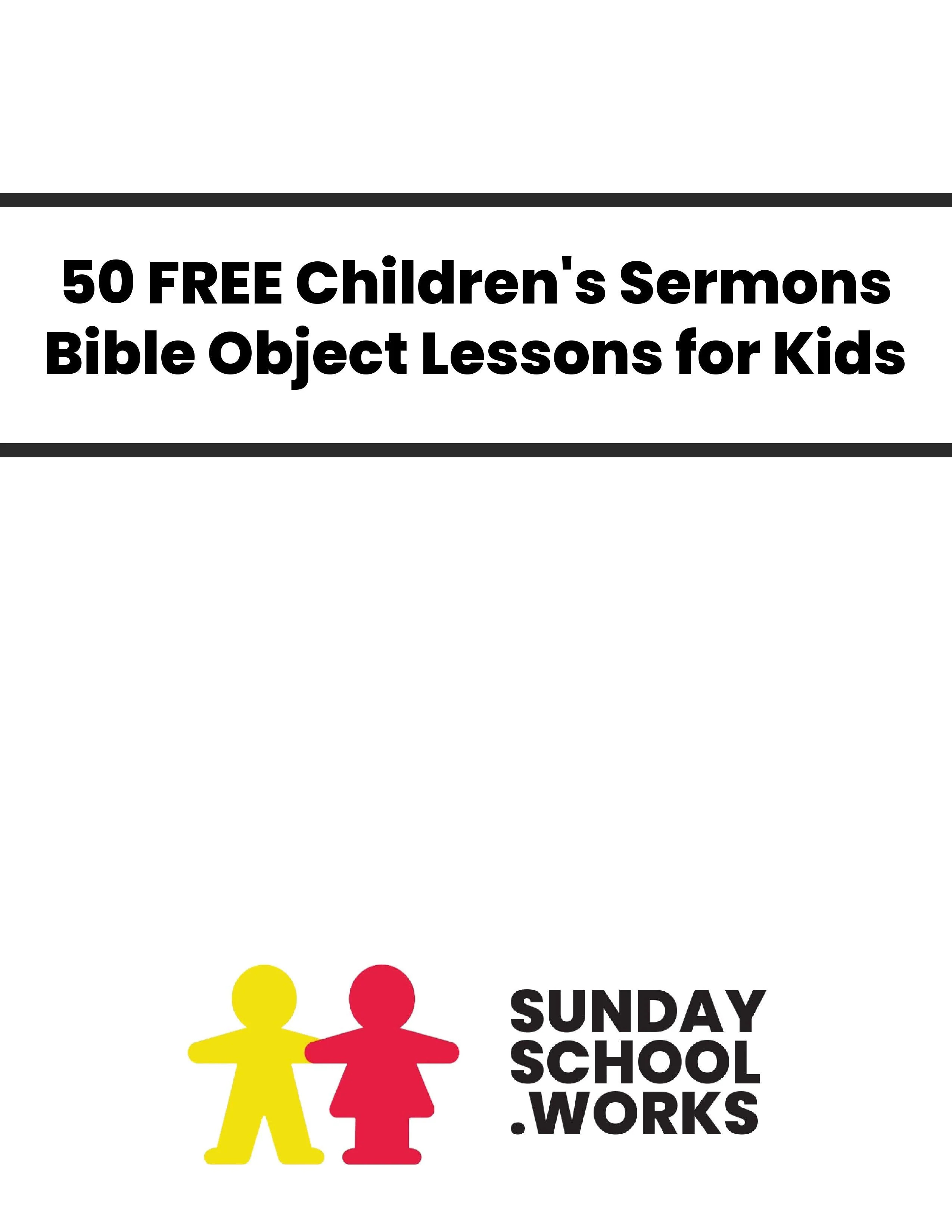50 Object Lesson Children's Sermon Bundle (Free Download) - Image 8
