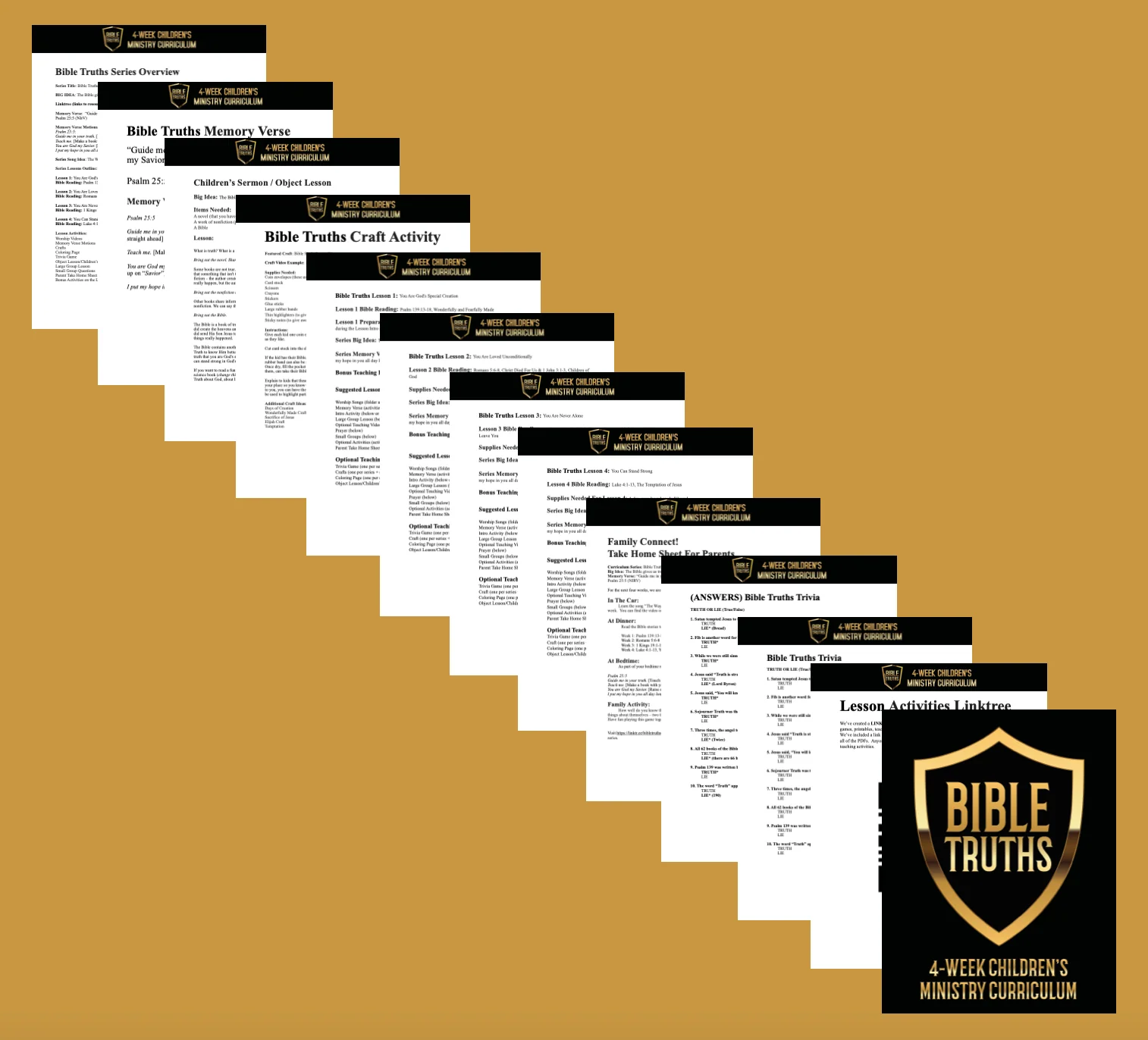 Bible Truths 4-Week Childrenâs Ministry Curriculum - Image 3
