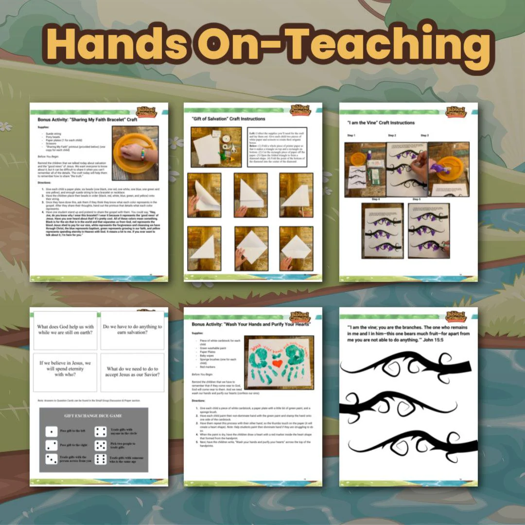 Biblical Crossing: 4-Week Children's Ministry Curriculum - Image 3