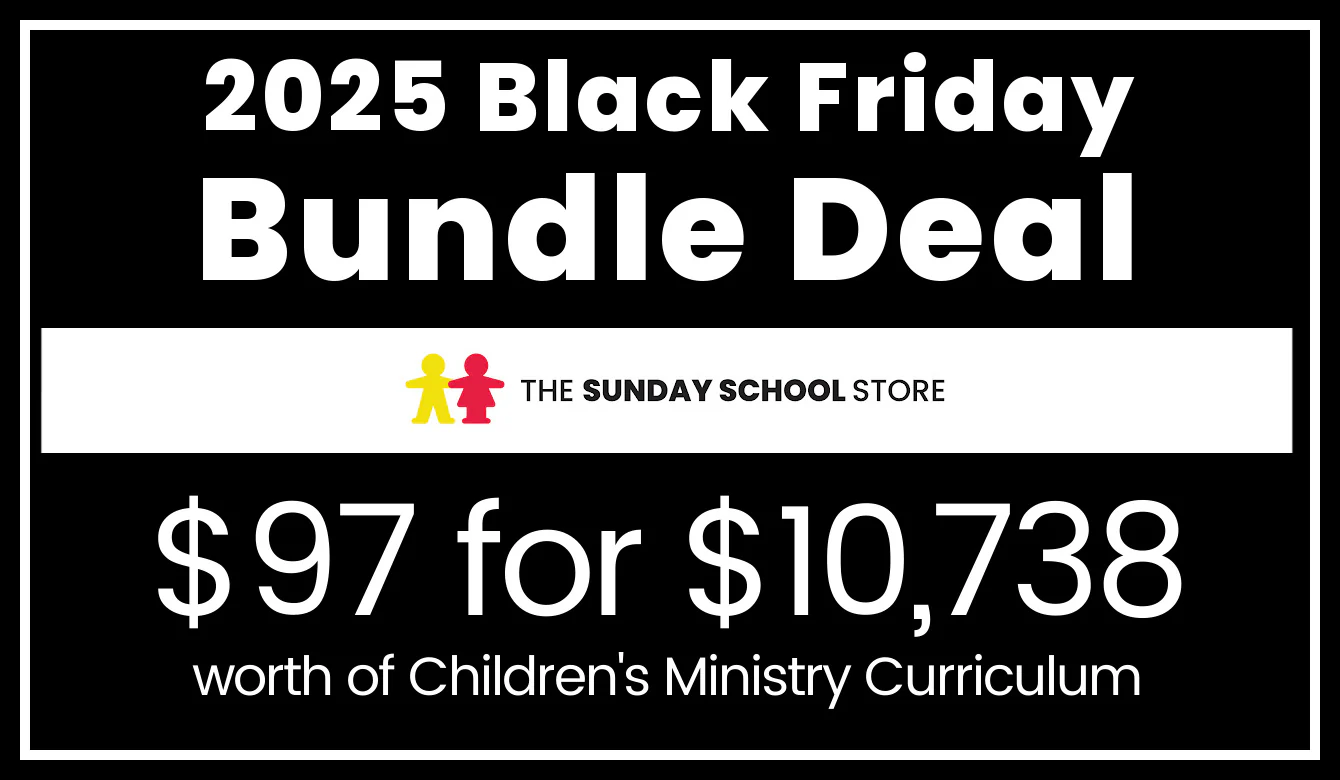 $97 for $10,738 Worth of Children's Ministry Curriculumπ¨ Black Friday Bundle Deal