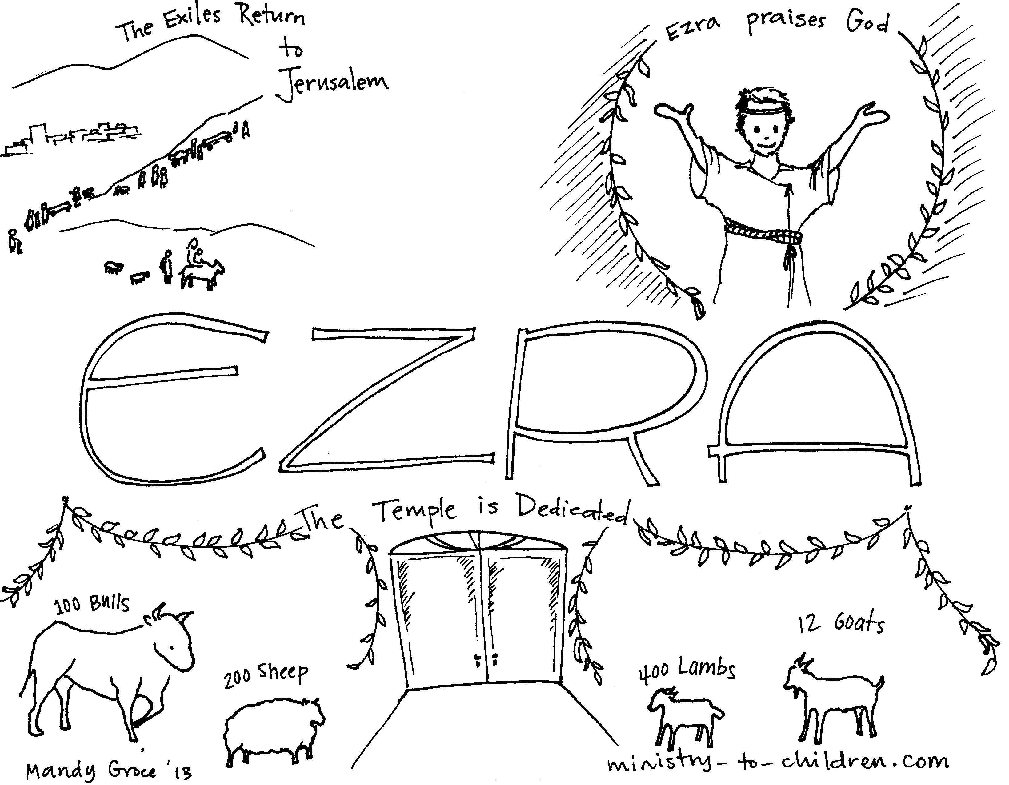 Books of the Bible Coloring Book - 66 Pages (download only) - Image 43
