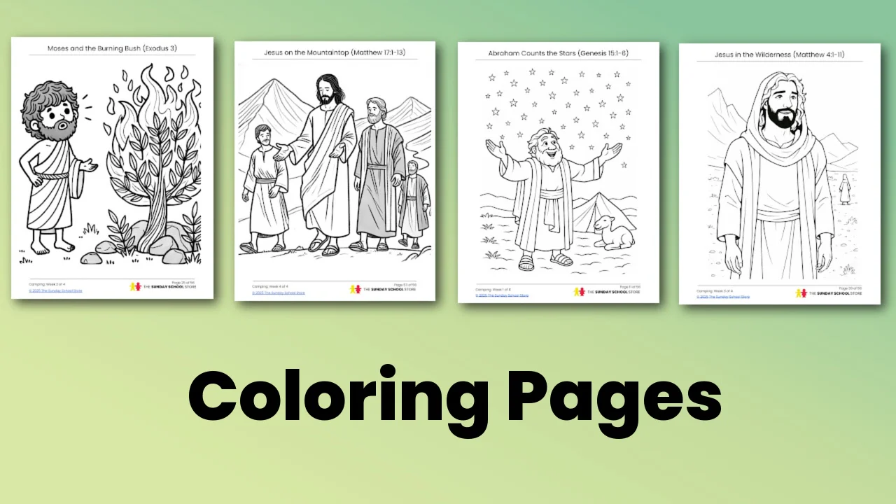 Camping: 4-Week Children's Ministry Curriculum (age 6-12) - Image 3