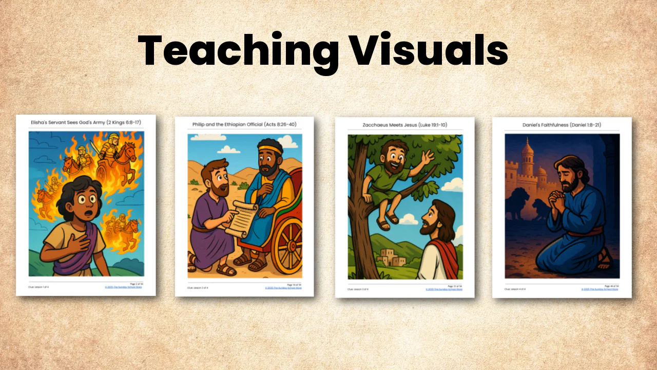 CLUE: 4-Week Children's Ministry Curriculum - Image 2