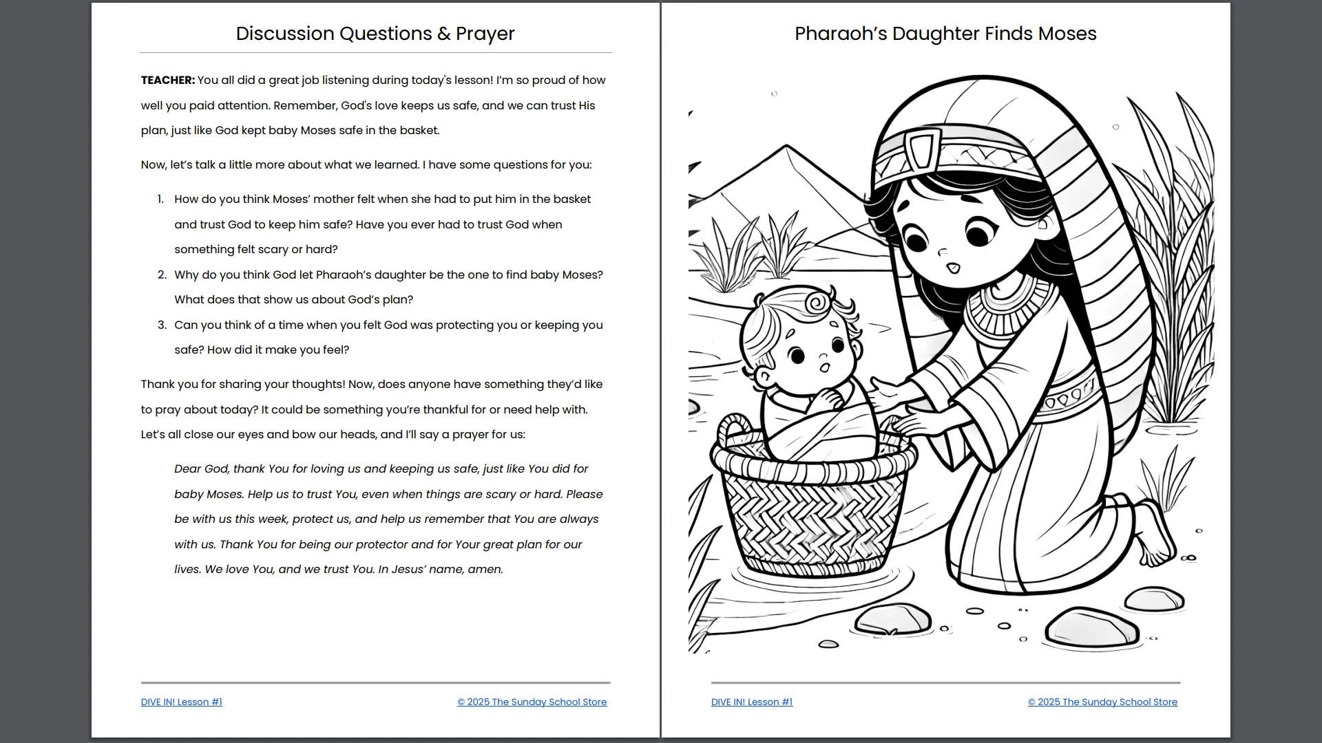 Dive In! 4-Week Children’s Ministry Curriculum (ages 6-12) - Image 6