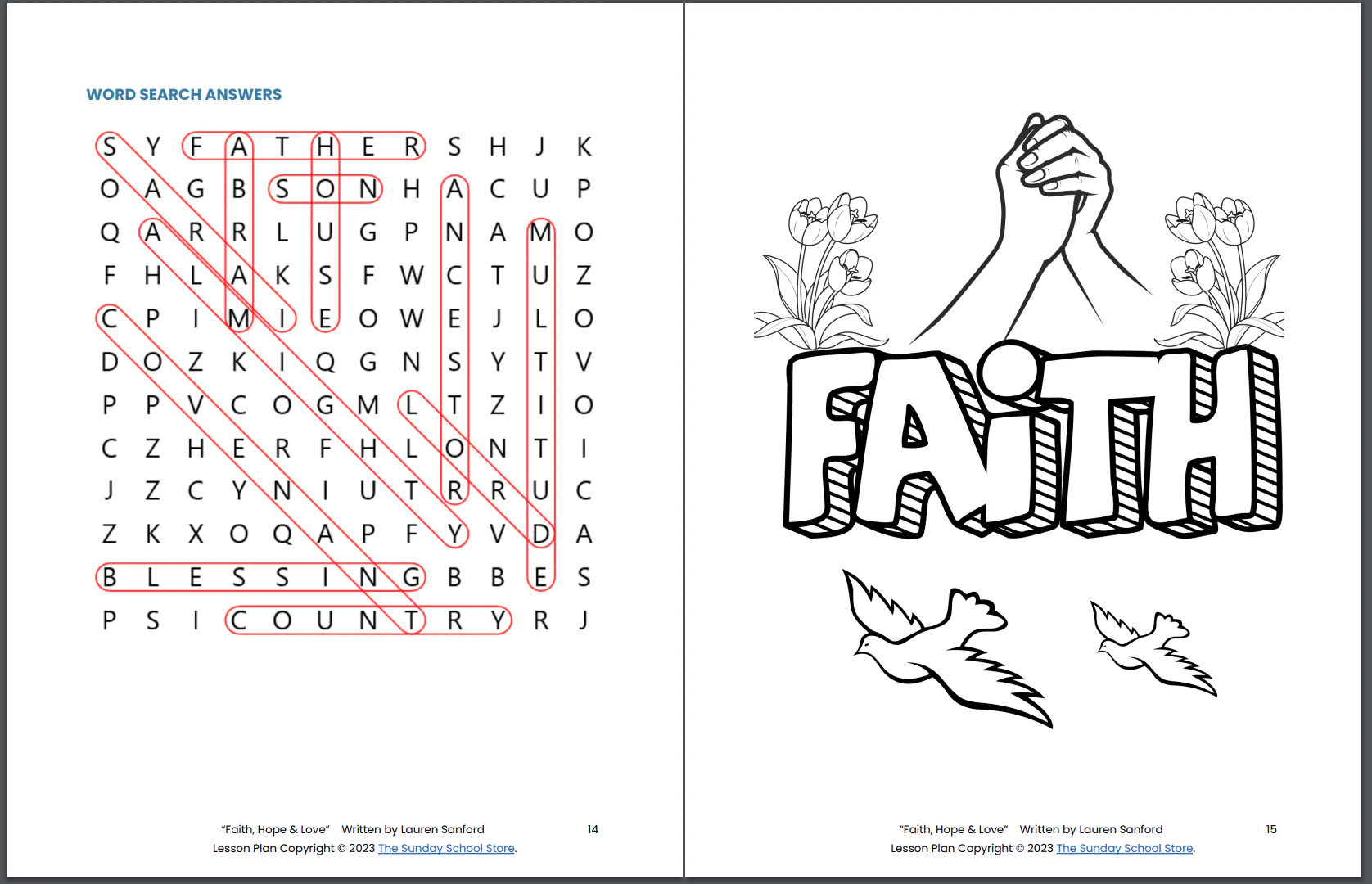 Faith, Hope, & Love: 4-Week Children’s Ministry Curriculum from 1 Corinthians 13:13 - Image 3