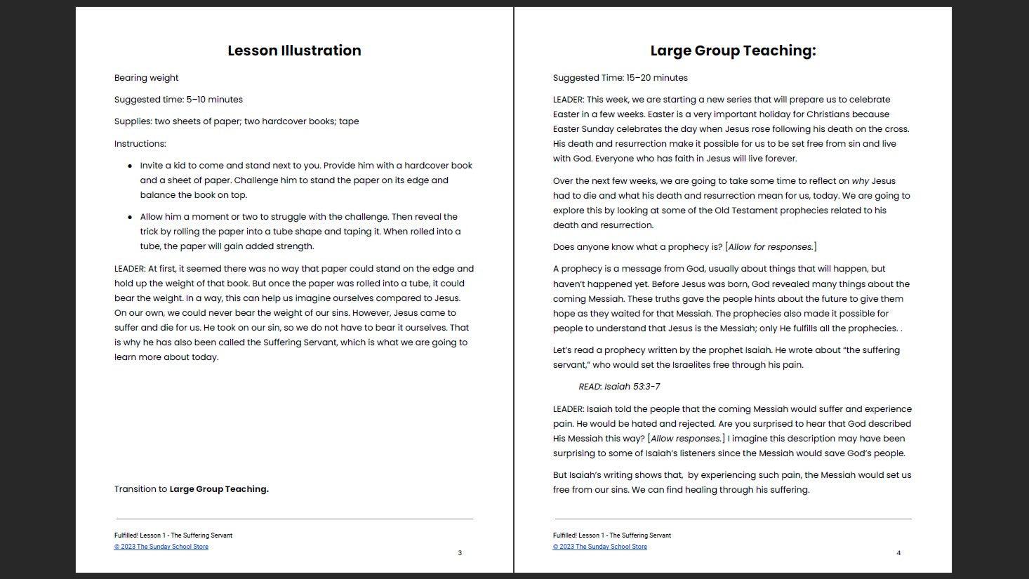 Fulfilled: 4-Lesson Easter Curriculum for Kids - Image 5