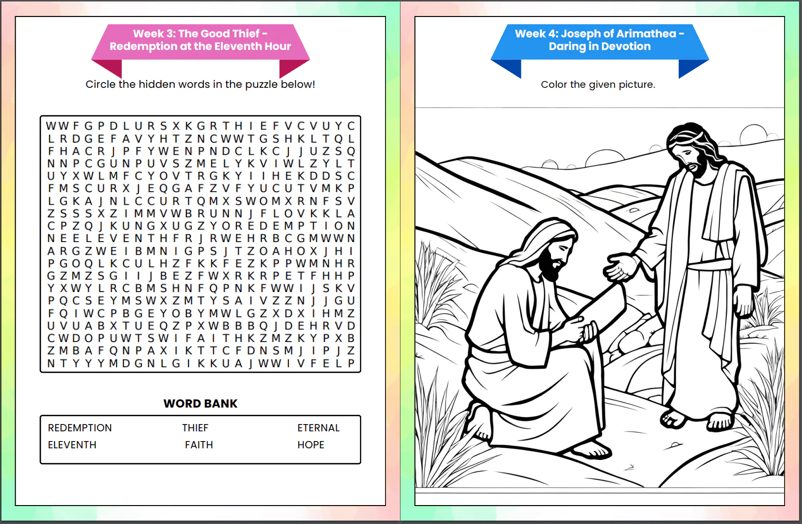Heroes of Holy Week ⛪ 5-Lesson Sunday School Curriculum for Easter - Image 12