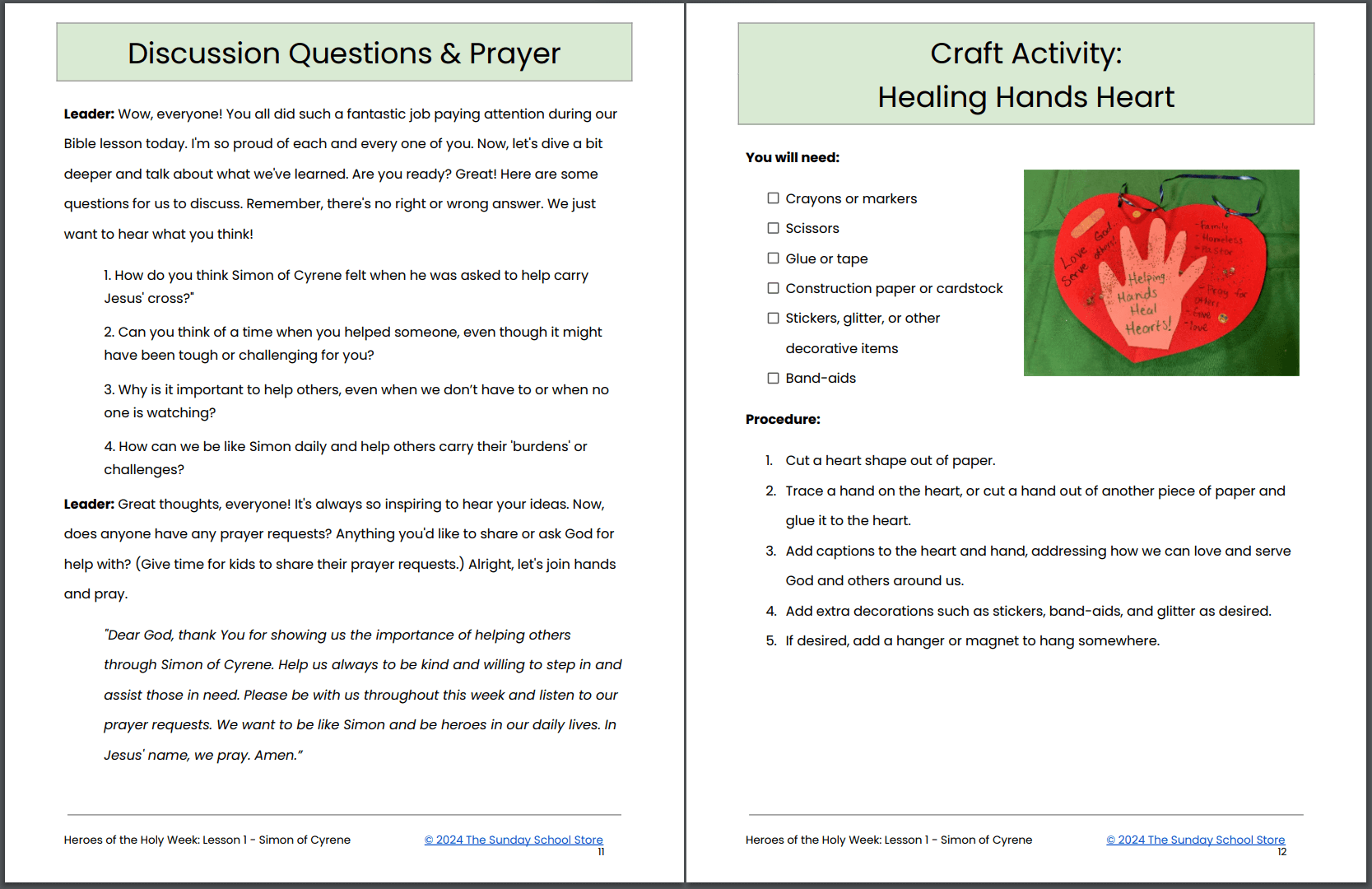 Heroes of Holy Week ⛪ 5-Lesson Sunday School Curriculum for Easter - Image 6