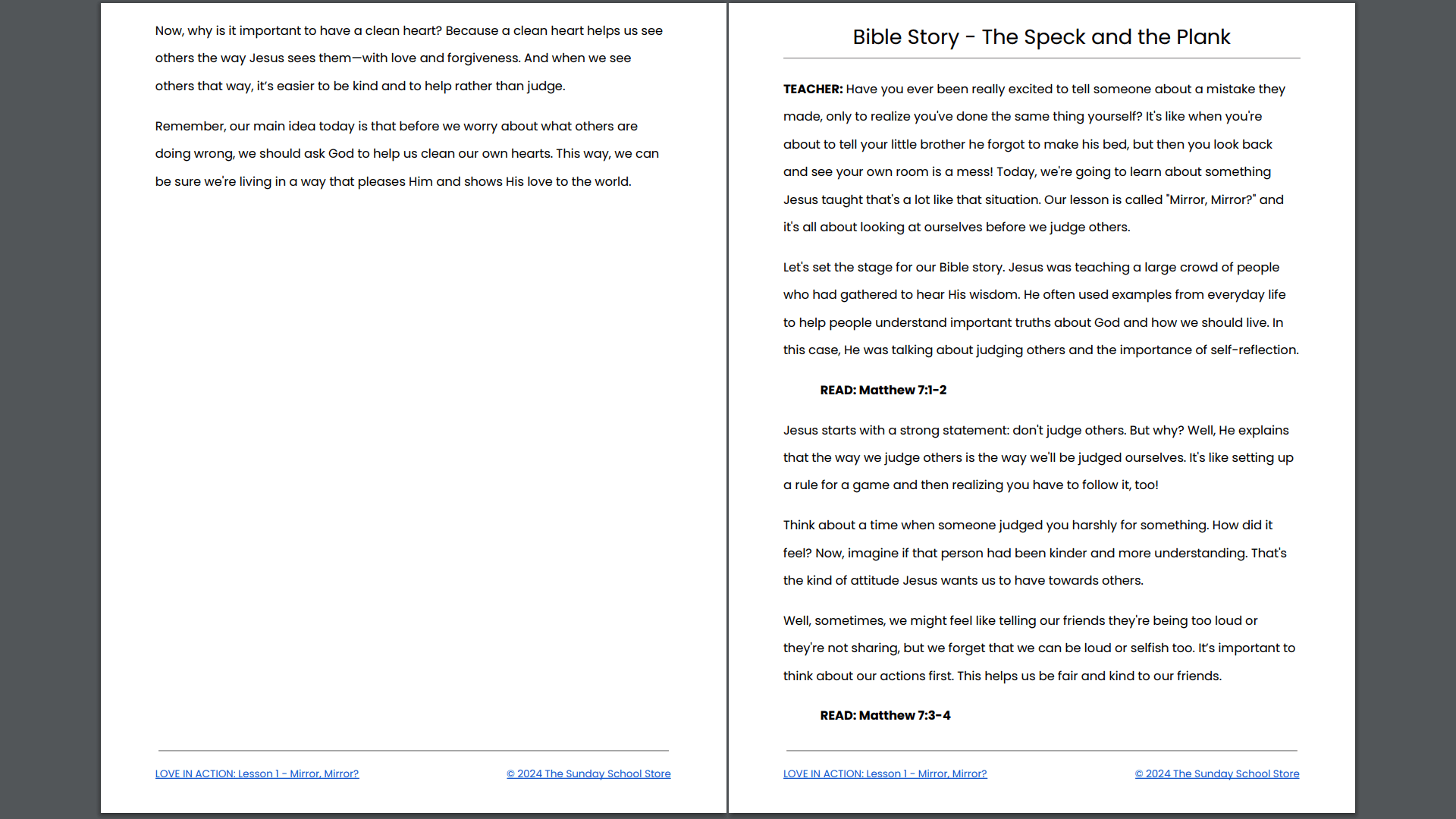 LOVE IN ACTION: 4-Lesson Valentine's Sunday School Curriculum for Children's Ministry - Image 8