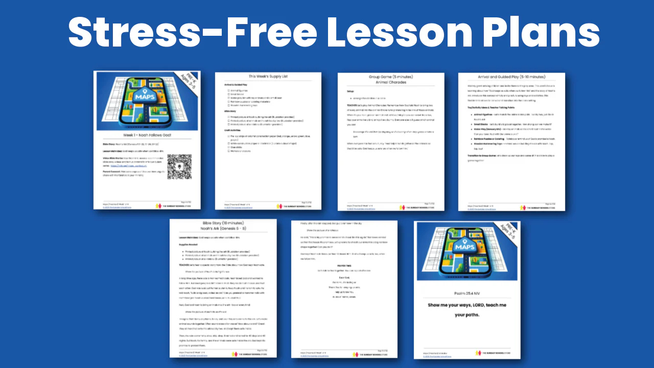 Maps PreK 4-Week Preschool Curriculum (ages 3-5) - Image 4