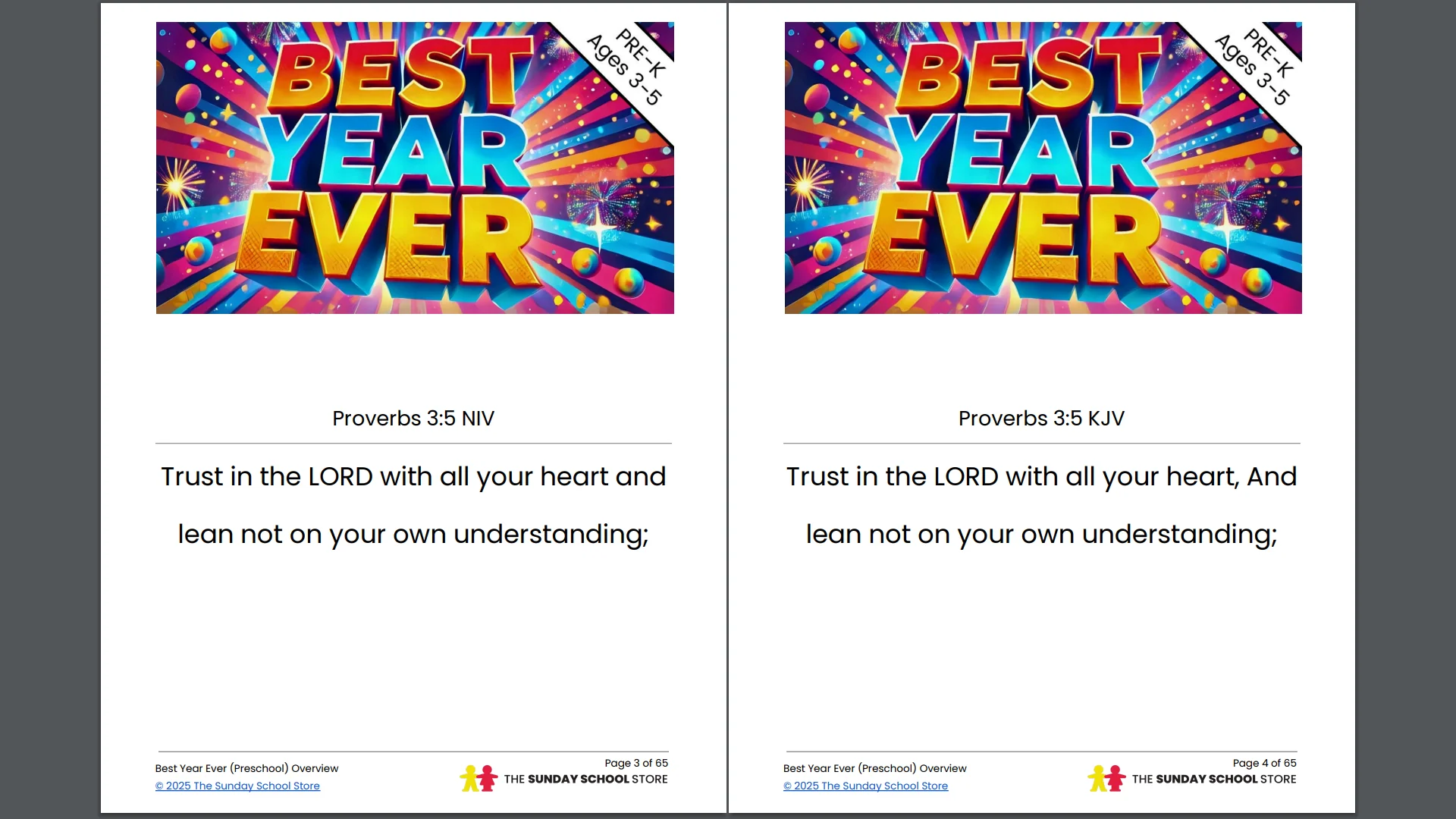 BEST YEAR EVER 4-Week Preschool Curriculum - Image 10