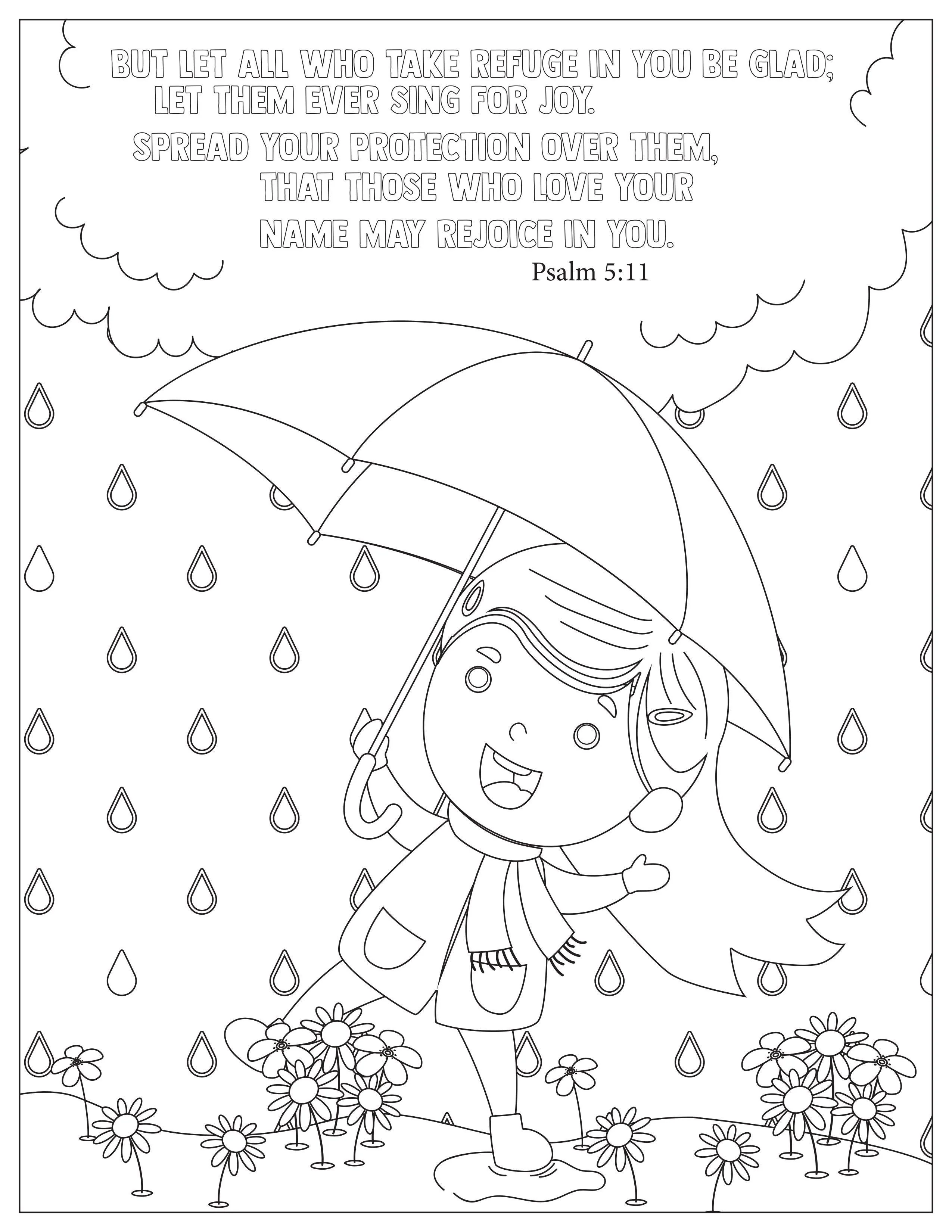 Book of Psalms: 37 Page Bible Coloring Book (download only) - Image 20