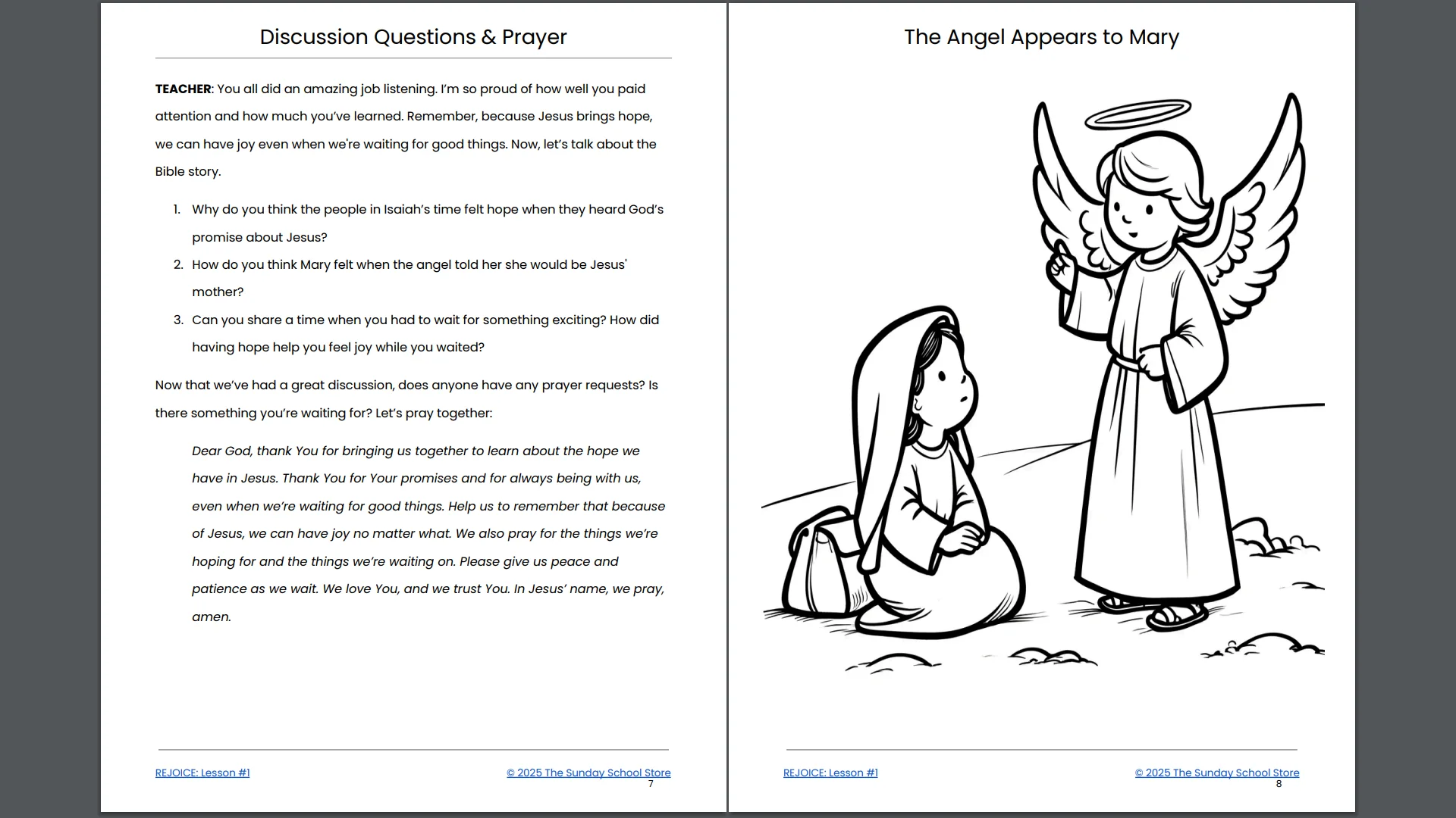 REJOICE 4-Week Christmas Curriculum - Image 7