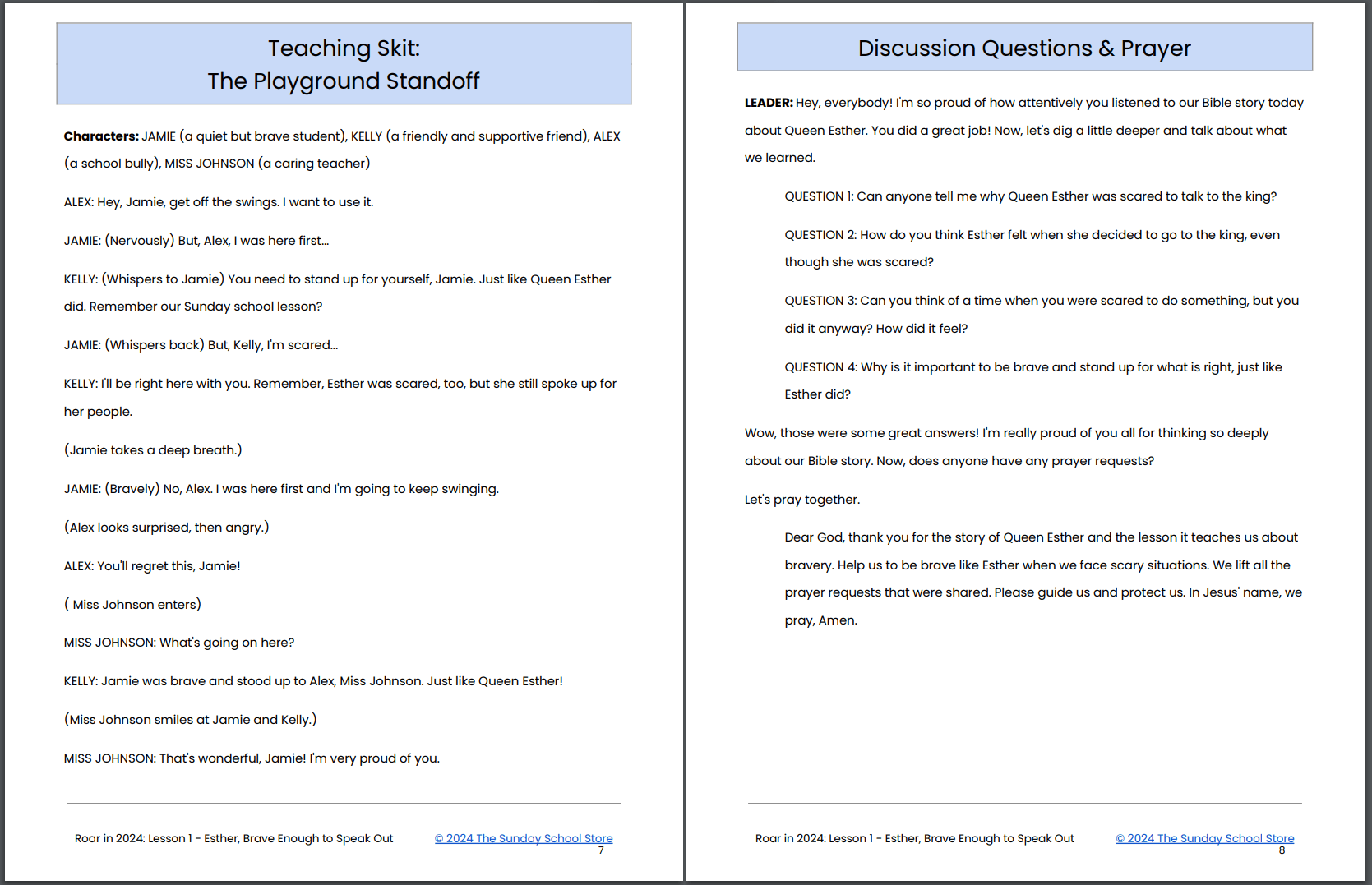 Roar into 2024 š¦ 4-Lesson New Year's Curriculum for Children's Ministry - Image 11