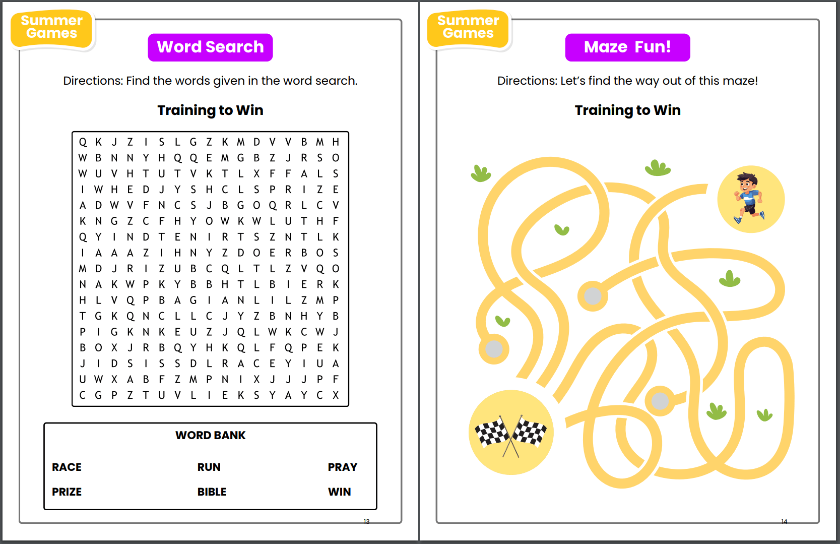 Summer Games: 3-Week Sunday School Curriculum for Children’s Ministry with Olympic Theme for 2024 - Image 4