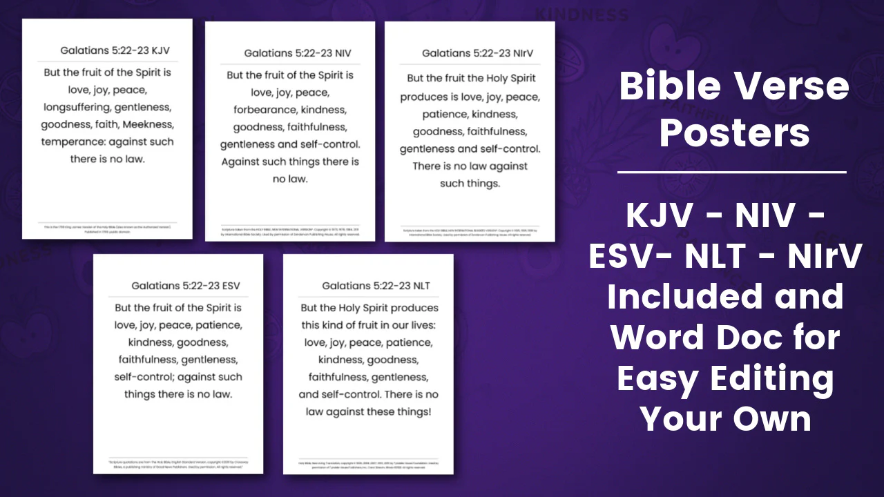 The Fruit of the Spirit 9-Week Children's Ministry Curriculum (ages 6-12) - Image 6