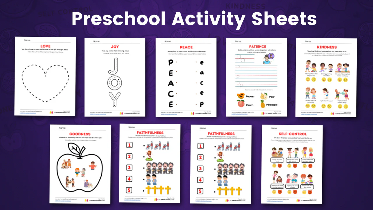 The Fruit of the Spirit: 9-Week Preschool Ministry Curriculum (ages 3-5) - Image 3