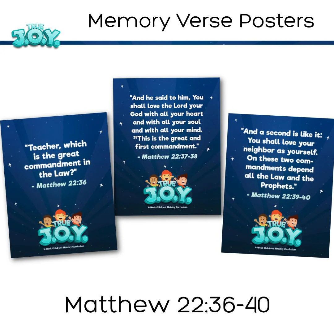 True JOY: 4-Week Children's Ministry Curriculum - Image 4