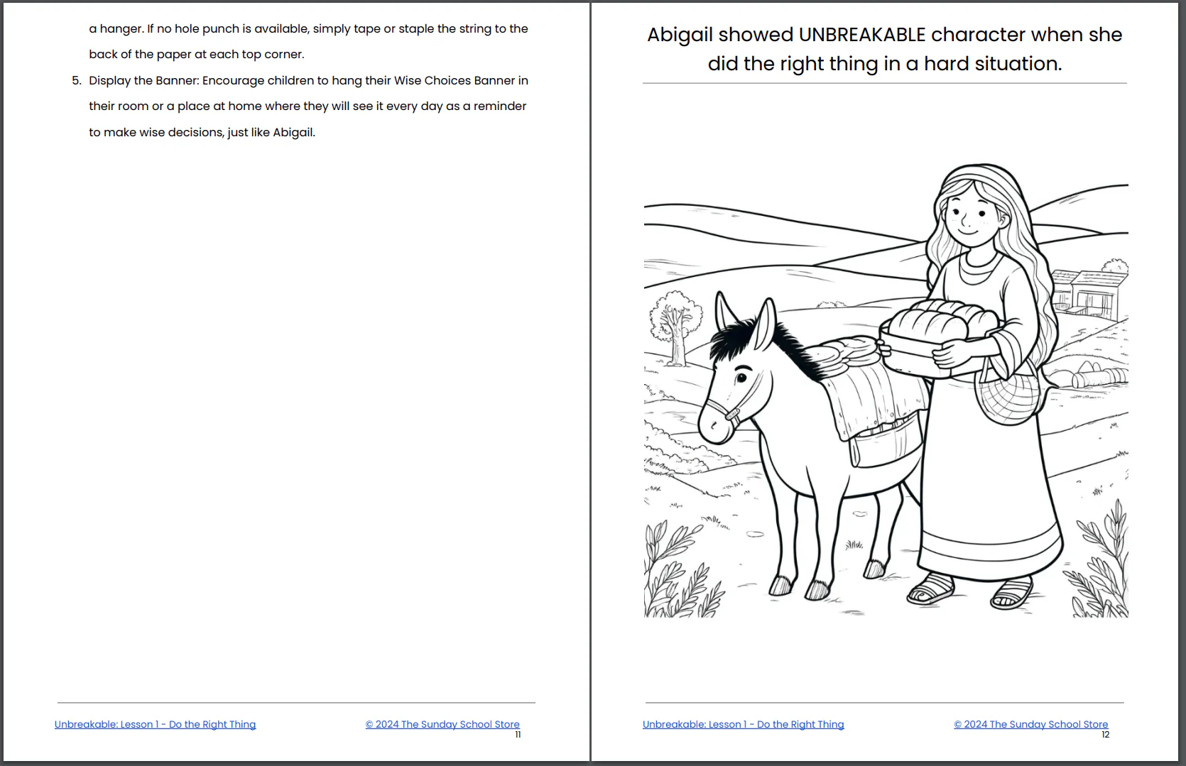 Unbreakable: 4-Week Children’s Ministry Curriculum on Christian Character for Kids - Image 7